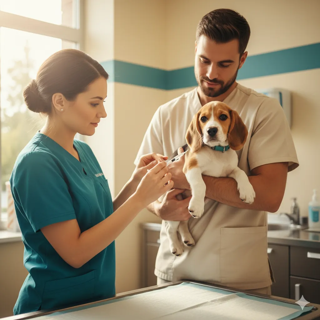 A equipa da Clínica Veterinária das Avencas